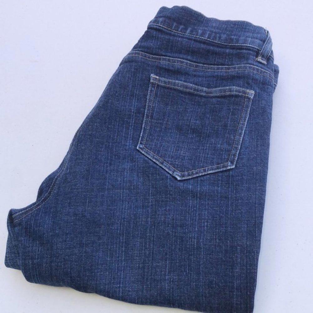 DESIGNER LYNN CANTIN BOYFRIEND CROP JEANS 12/31x26 🦋